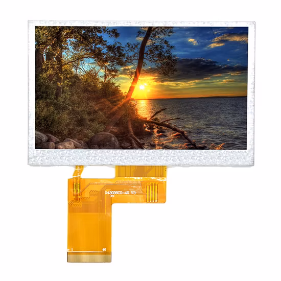Customzination TFT LCD ディスプレイ スクリーン 1000nits 4.3 インチ 800X480 IPS LCD モジュール ディスプレイ