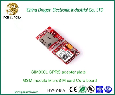 SIM800L GPRS アダプター ボード GSM モジュール Microsim カード コア ボード